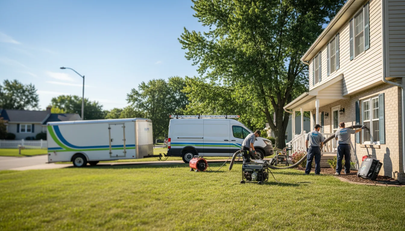 Flooded Basement Restoration And Cleanup With Repair in Bernardston, MA near me